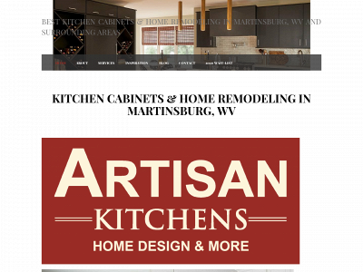 artisankitchenswv.com snapshot