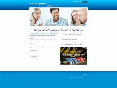 esoteriqsystems.com snapshot