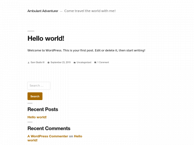 ambulantadventurer.com snapshot