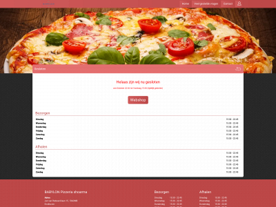 babylon-pizzeria.nl snapshot