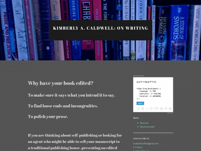 kimberlyacaldwell.com snapshot