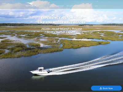 hhiboatcharters.com snapshot
