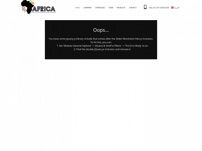 africa-chem.com snapshot