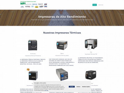 impresorasindustriales.com snapshot
