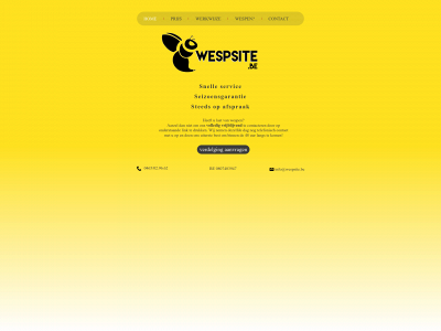 wespsite.be snapshot