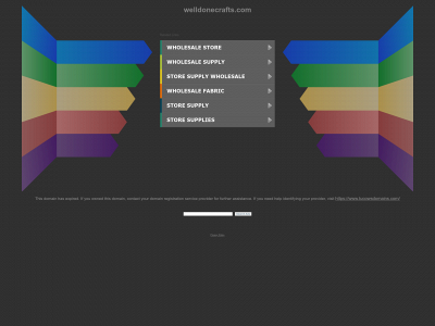 welldonecrafts.com snapshot