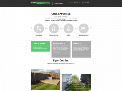 greenzone.be snapshot