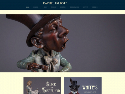 racheltalbotsculpture.com snapshot