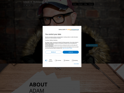 adamzrobinson.com snapshot