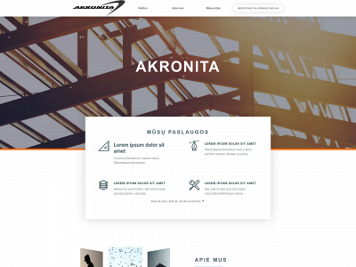 akronita.lt snapshot