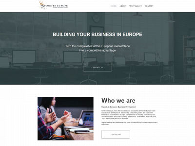 pointereurope.com snapshot