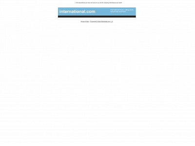 m16.international.com snapshot
