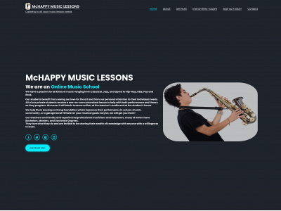 mchappymusiclessons.com snapshot