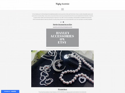 www.hayleyfleetwalker.com snapshot