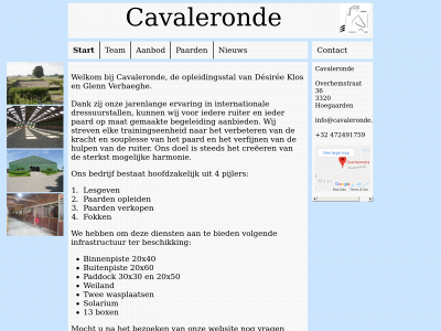 cavaleronde.be snapshot