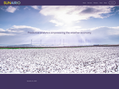 sunairio.com snapshot