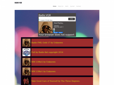 radiovgr.weebly.com snapshot
