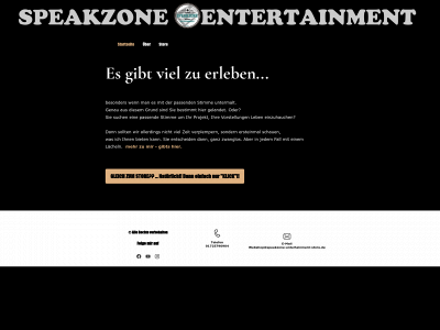 speakzone-entertainment-store.de snapshot