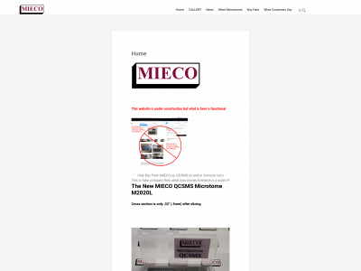 mieco.us snapshot