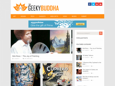 thegeekybuddha.com snapshot