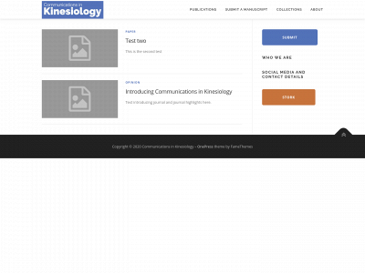 ckjournal.org snapshot