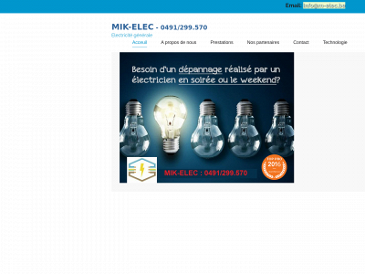 m-elec.be snapshot