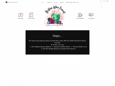 bellaswhotravel.com snapshot