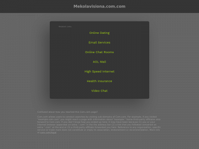 mekolavisiona.com.com snapshot