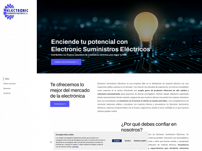 electronicsuministros.com snapshot