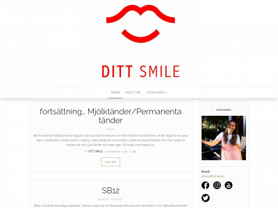dittsmile.se snapshot