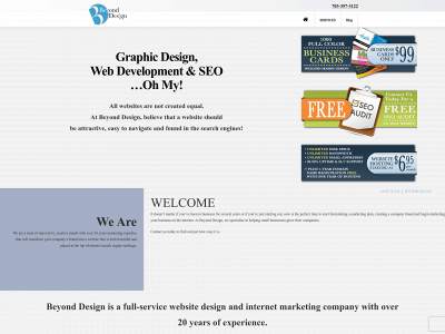 beyondgraphicdesign.com snapshot
