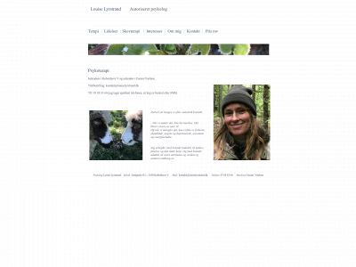 louiselyrstrand.dk snapshot