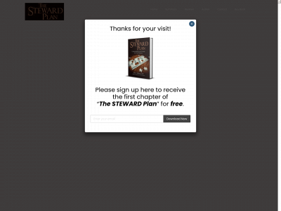 thestewardplan.com snapshot
