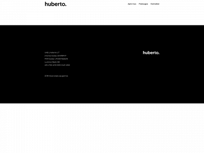 hubertolt.com snapshot