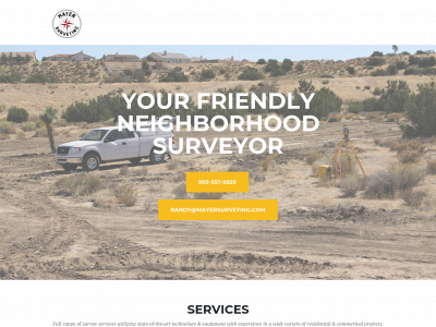 mayersurveying.com snapshot