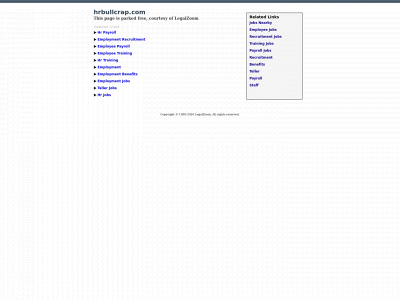 hrbullcrap.com snapshot