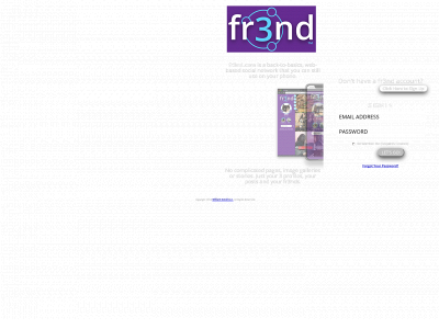 fr3nd.com snapshot