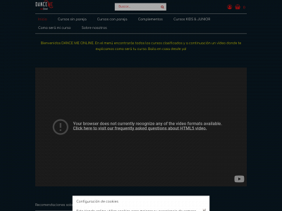 dancemeonline.com snapshot
