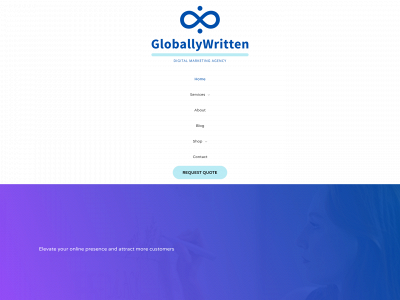 globallywritten.com snapshot