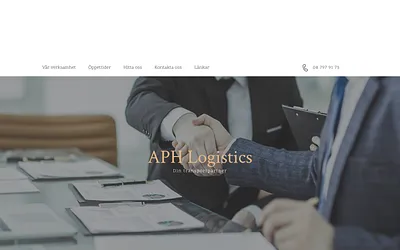 aphlogistics.se snapshot