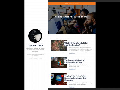 cup-of-code.com snapshot