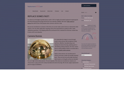 replacementdomes.com snapshot