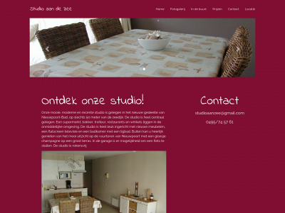 studioaanzee.info snapshot