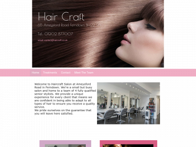 haircraftsalon.co.uk snapshot