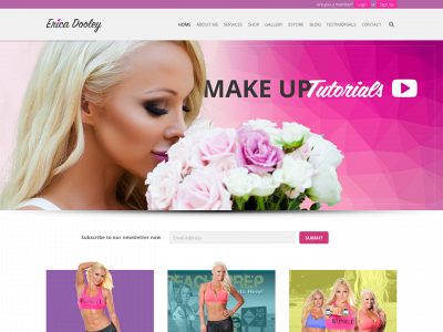ericadooleyfitness.com snapshot