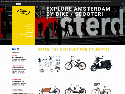 amstelbikes.com snapshot