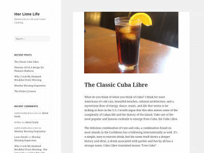 herlimelife.com snapshot