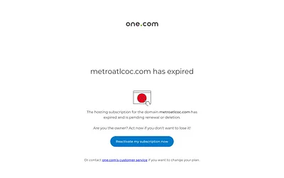 metroatlcoc.com snapshot