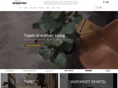 tapeteksperten.online snapshot