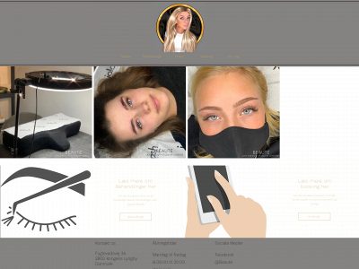 beautelashstudio.dk snapshot